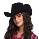 Cowboy hoed Wyoming lederlook , diverse kleuren