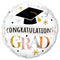 Folie helium ballon Congratulations Grad