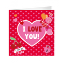Kaart XL I Love You (23x23cm)