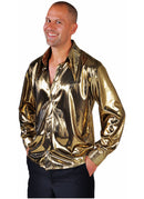 Hemd Folie Metallic Goud