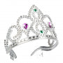 Diadeem kroon Diana zilver