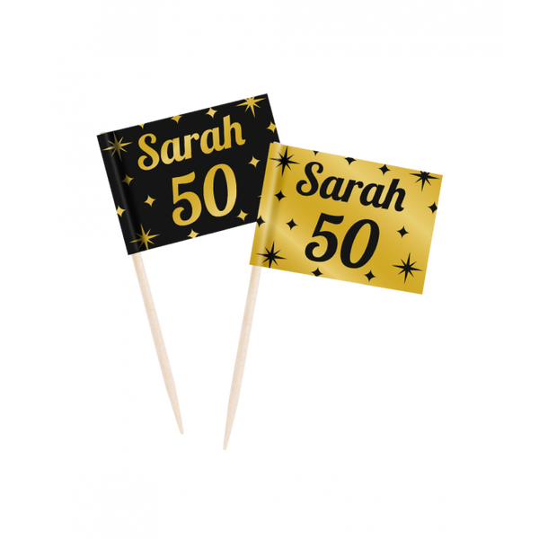 Classy Party Prikkertjes Sarah 50