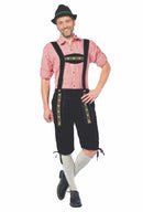 Lederhose Oktoberfest Johann lang Zwart