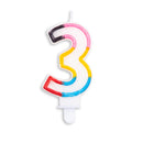 Cijferkaars multicolor 0-9