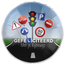 Folie helium ballon Geslaagd Rijbewijs