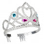 Diadeem kroon Diana zilver