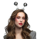 Diadeem / Tiara Discoballen zilver