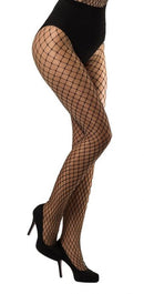 Net panty grof zwart