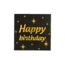 Classy Party Servetten Happy Birthday