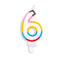 Cijferkaars multicolor 0-9