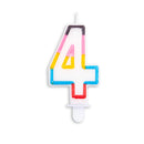 Cijferkaars multicolor 0-9