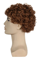 Pruik Piet Wetlook Bruin