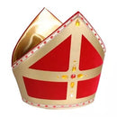 Sinterklaas Mijter fluweel luxe NPO