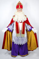 Sinterklaaskostuum fluweel met halve pelerine