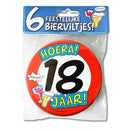 Bierviltjes 18 jaar