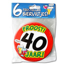 Bierviltjes 40 jaar