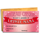 Cadeau-cheque Liefste Mama