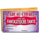 Cadeau-cheque  Fantastische Tante