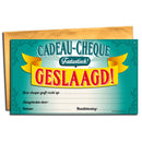 Cadeau-cheque Geslaagd