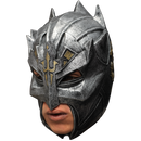 Masker Dragon Warrior, open mond en kin