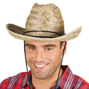 Cowboyhoed Dallas Bull gevlochten riet