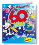 Kaart Cartoon 60 jaar