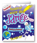 Kaart Cartoon Jarige
