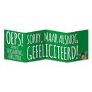 Surprise wenskaart Verjaardag vergeten