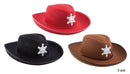 Cowboyhoed kind rood