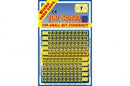 Klappertjes 10shots 10 strips op kaart