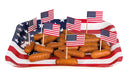 Amerikaanse Vlagprikkertjes USA Stars and Stripes 24 stuks