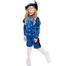 Piet kind blauw/zwart