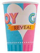 Bekers Gender Reveal  8 stuks boy/girl