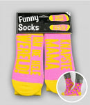 Funny Socks Knapste Mama