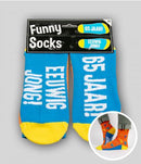 Funny socks 65 jaar