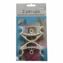 Bevestigingsmateriaal voor decoraties / slingers Pin-Ups 2 stuks