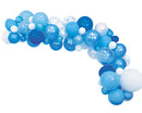 Organic Balloon Deco Kit blauw