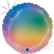 Folie helium ballon holographic rainbow