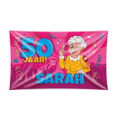 Gevelvlag Sarah Cartoon
