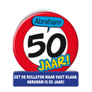 Verkeersbord wenskaart Abraham