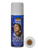 Haarspray glitter goud uitwasbaar