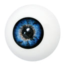 Oog kunst. blauw grimas 301