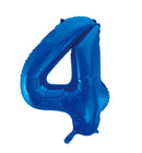 Folie cijfer 16" / 40cm Blauw 0-9