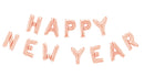 Folie letters 16" Happy New Year, div. kleuren