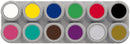 Palet water grimas A 12 Kleur.