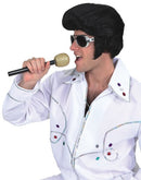 Heren pruik King Elvis