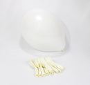 Ballonnen White B95 25 st