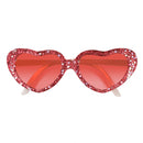 Party Bril Love hart rood