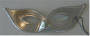 Oogmasker punt zilver