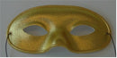 Oogmasker domino goud